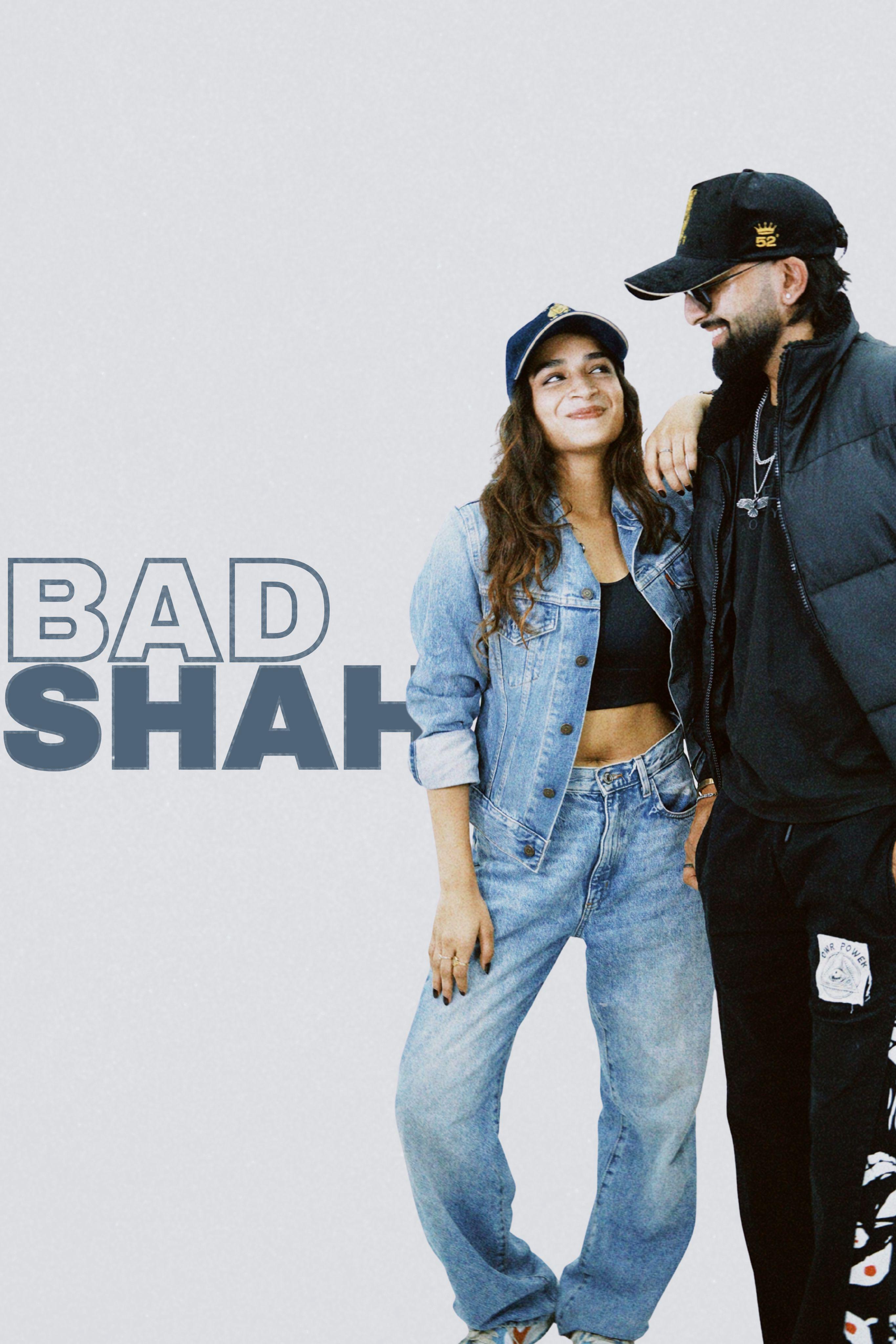 Badshah - black suede unisex baseball cap