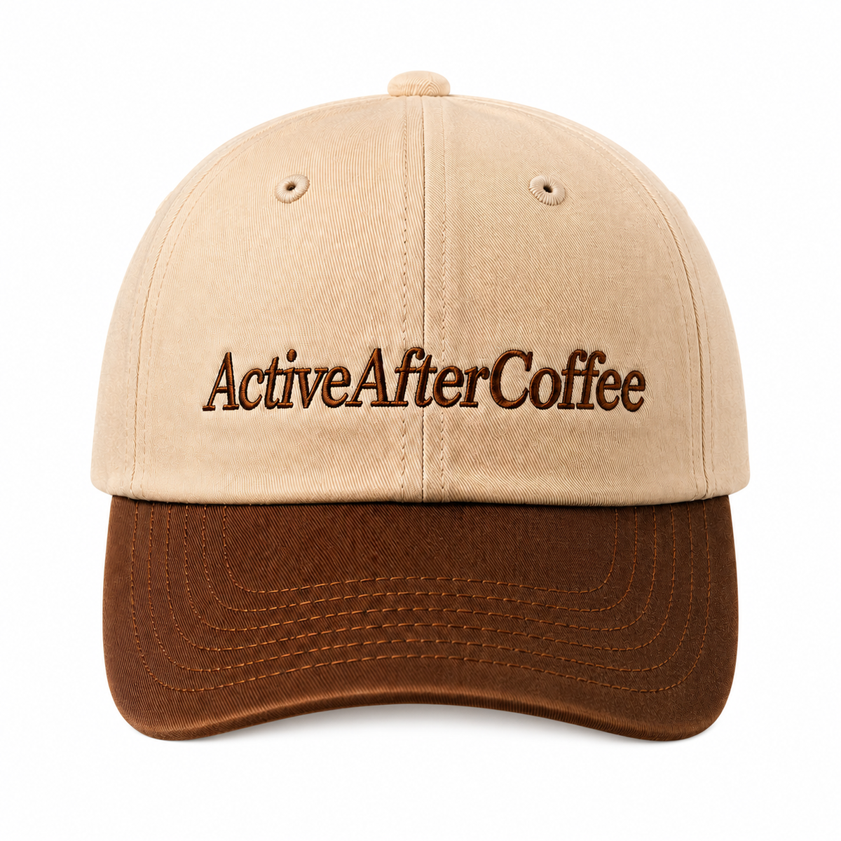 Active after Coffee - cream unisex baseball cap