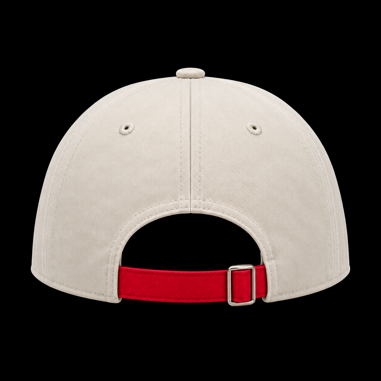 Aspire To Retire — White/Red unisex baseball Cap