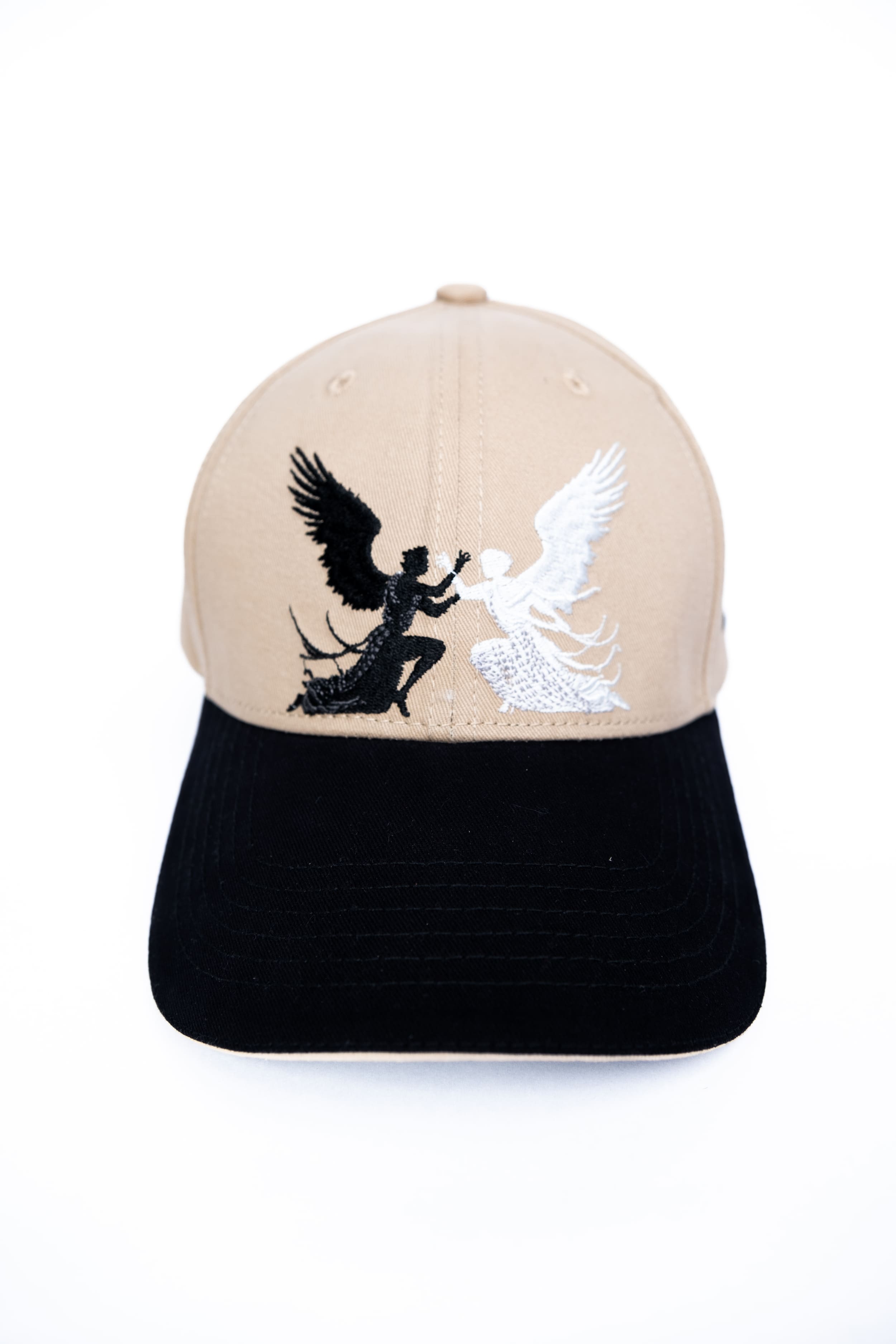 Faith - Dual tone Beige/black unisex baseball cap