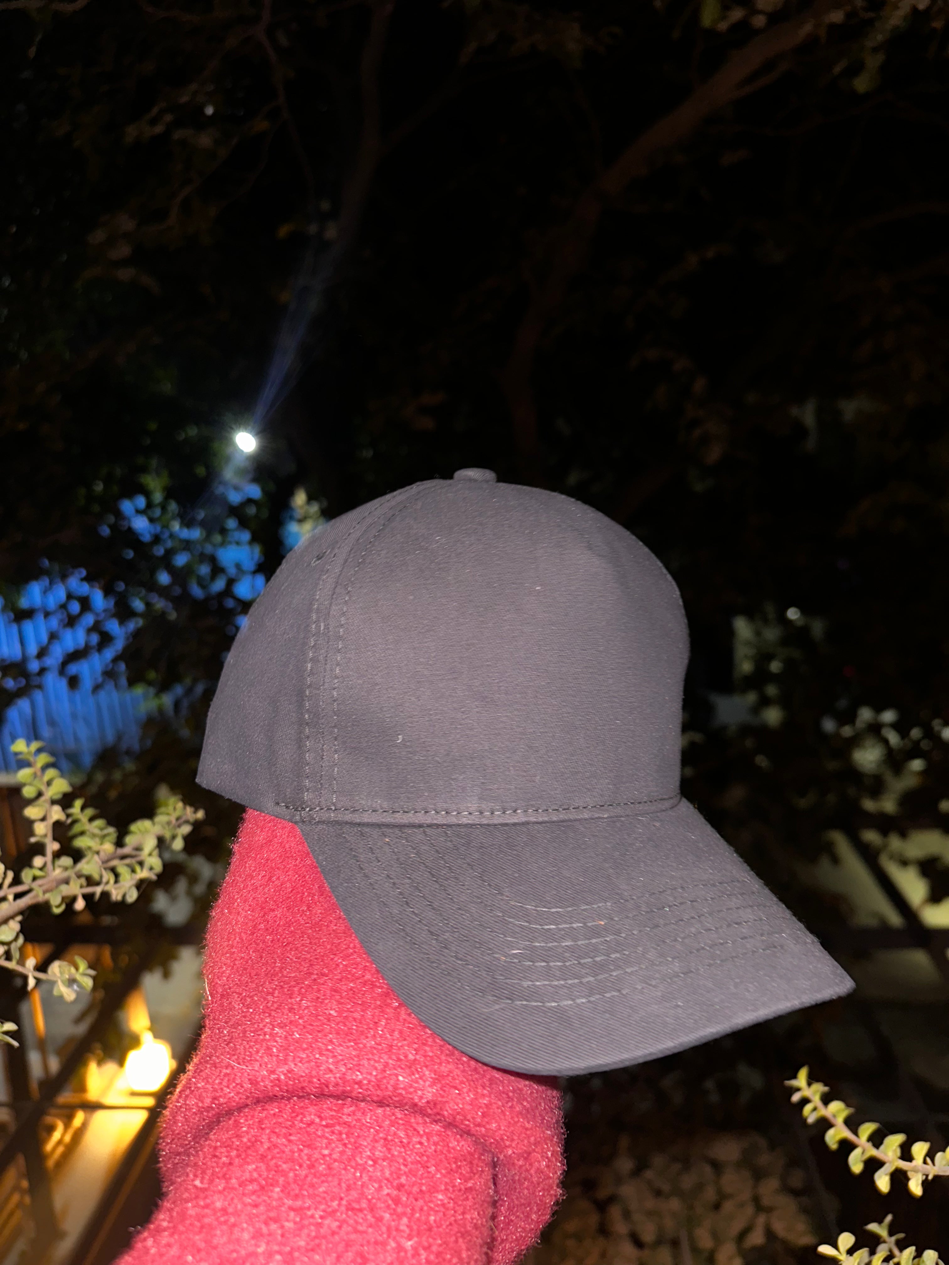 Blankcanvas - black unisex baseball cap