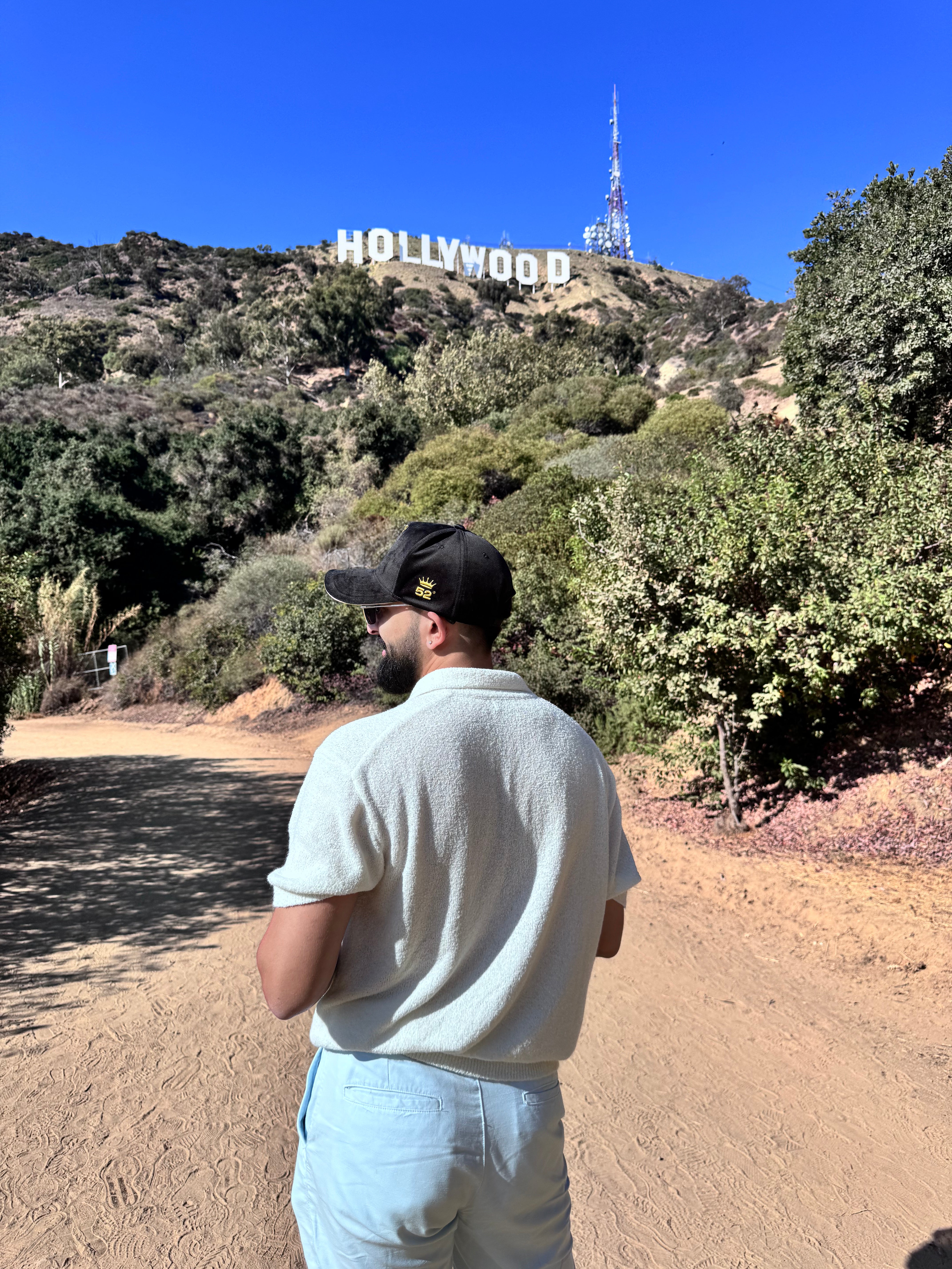 Badshah - black suede unisex baseball cap