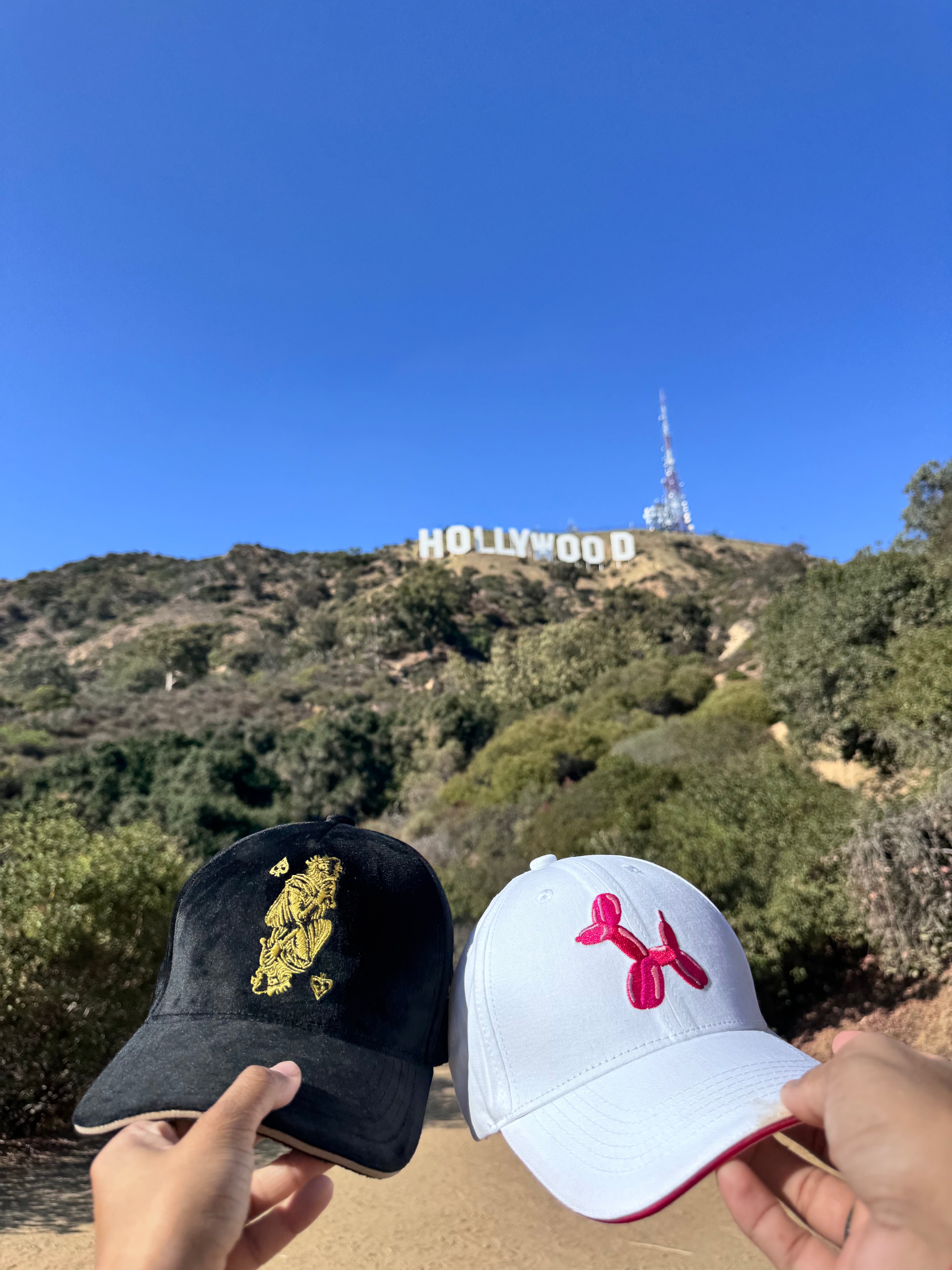 Badshah - black suede unisex baseball cap