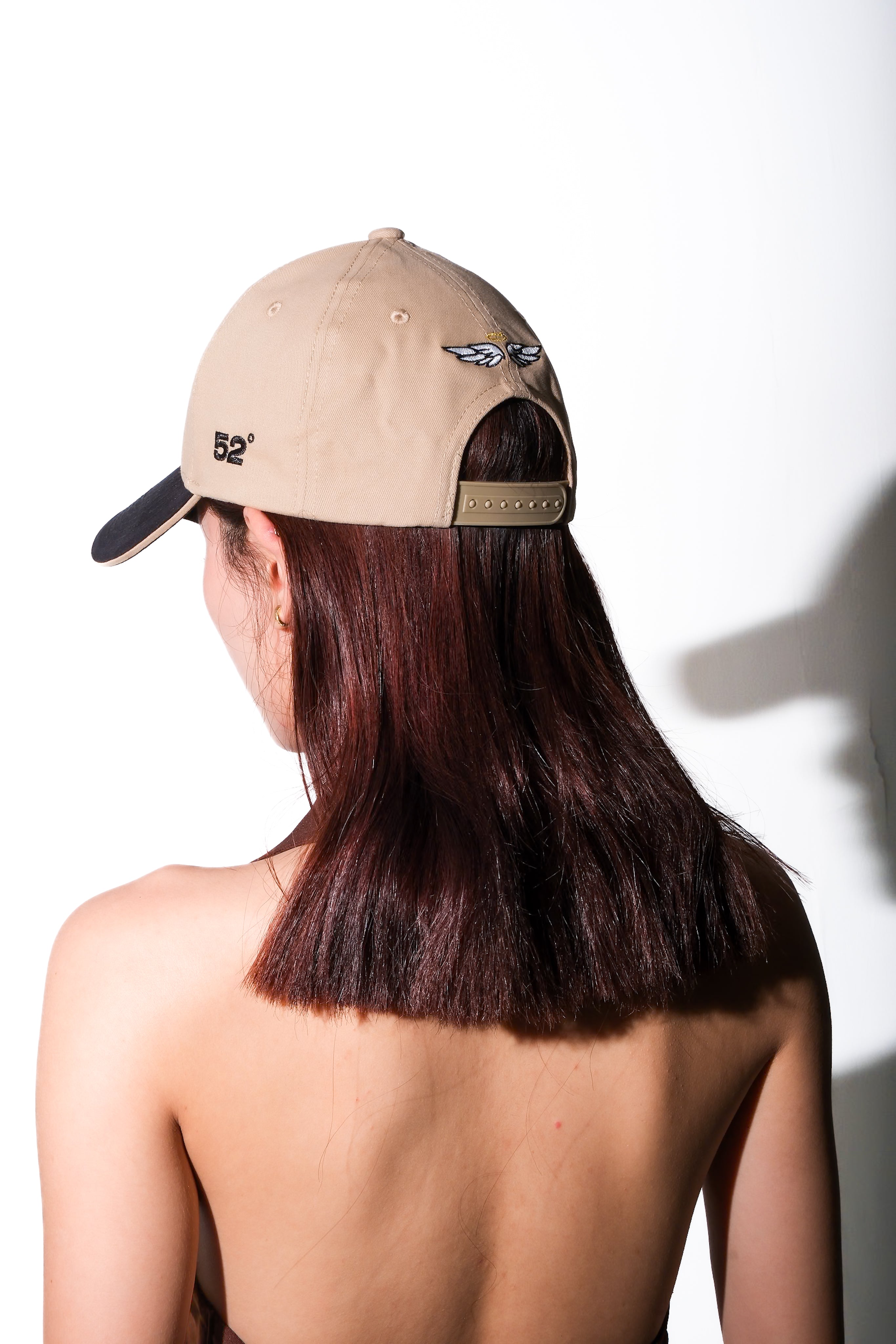 Faith - Dual tone Beige/black unisex baseball cap
