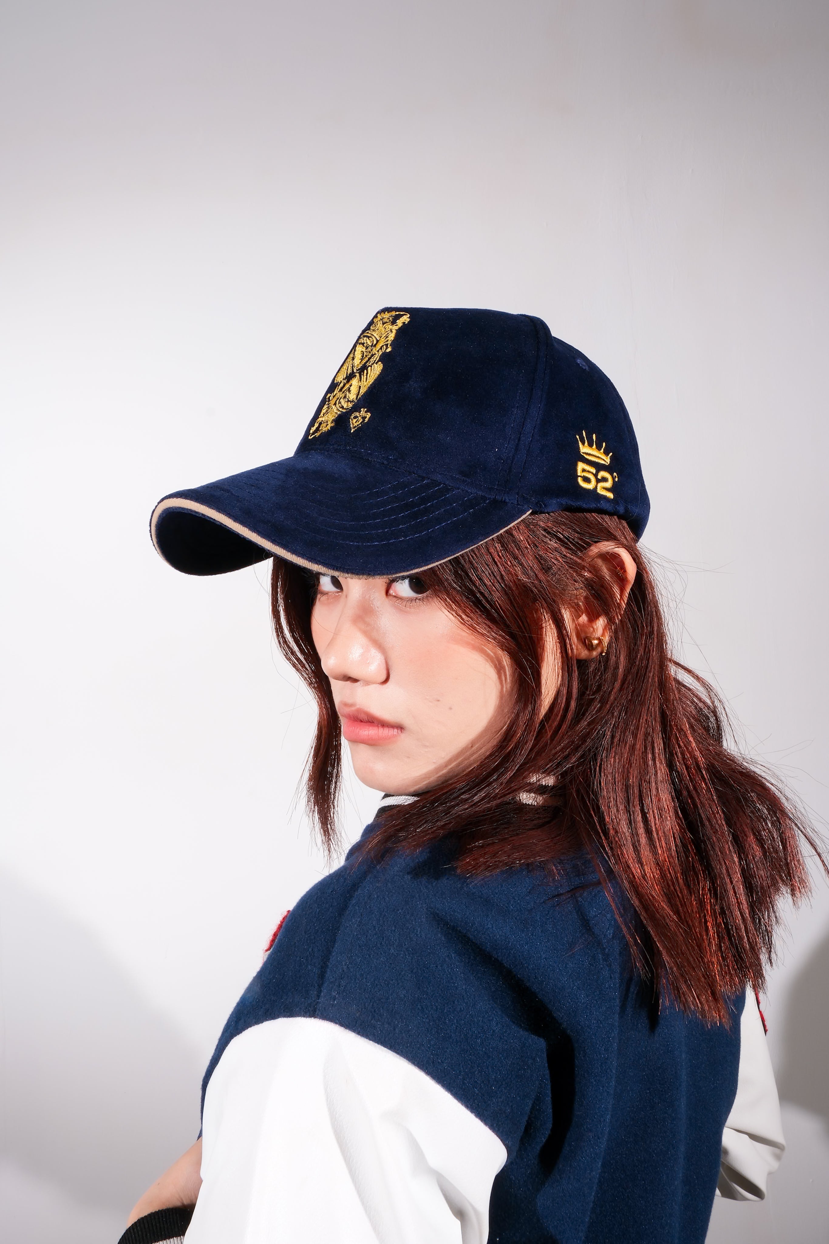 Badshah - Blue Suede unisex baseball cap