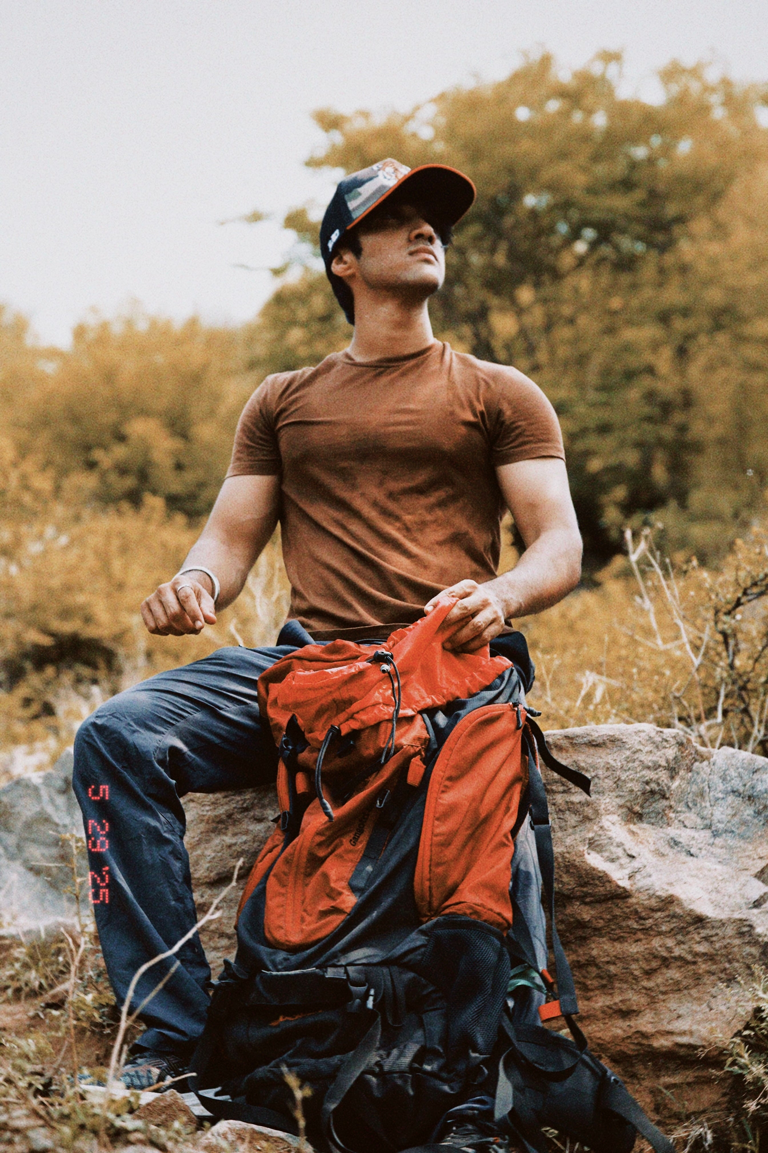 Firestripe - Camo/Black Unisex Trucker Cap