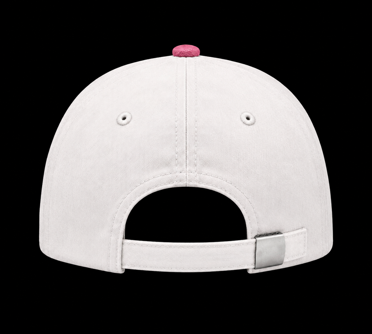 Literally Just A Girl — White/Pink unisex baseball Cap