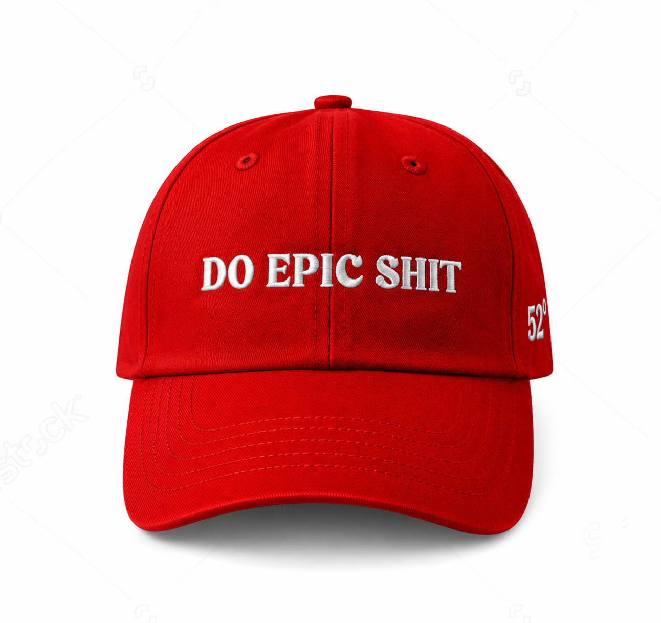 Do Epic Shit — Red unisex baseball Cap
