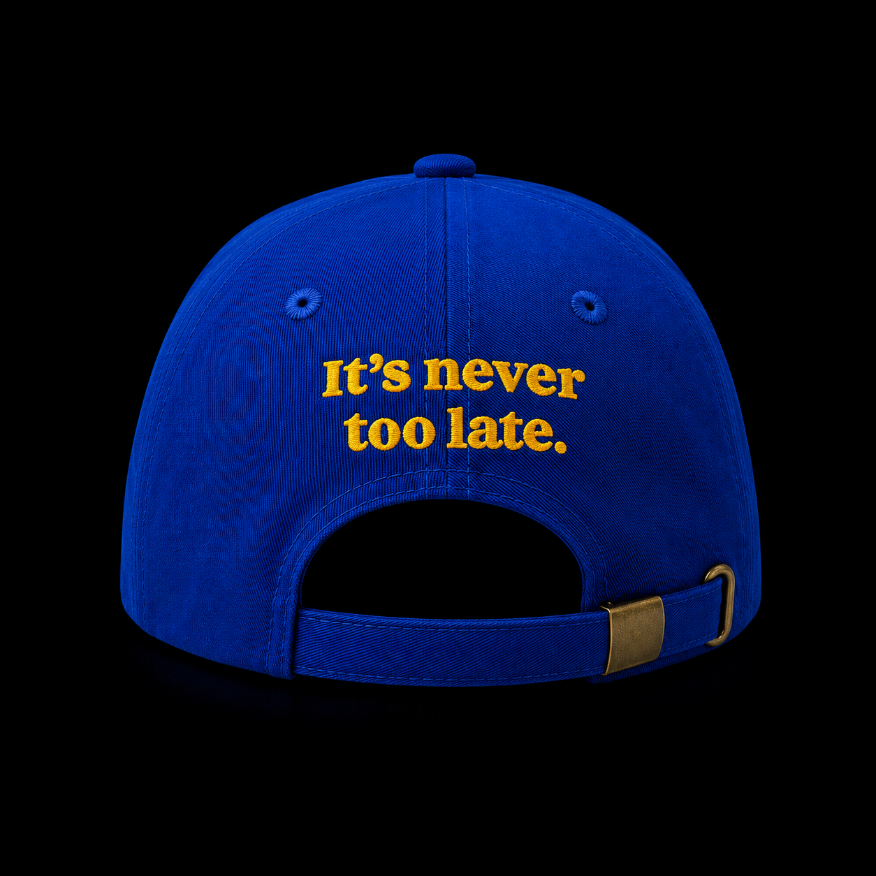 No Risk No Story — Royal Blue unisex baseball Cap