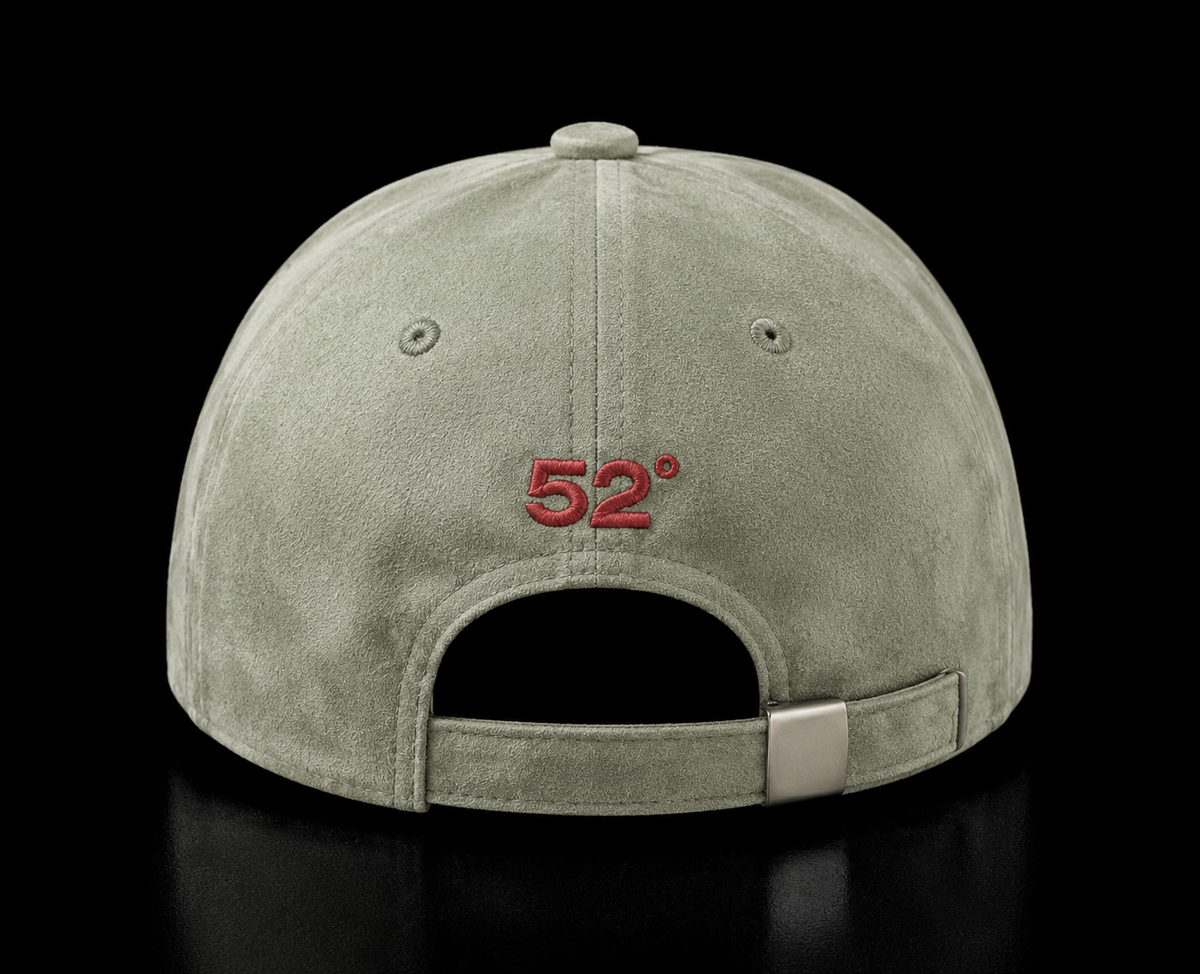 Red flag? Green flag? - olive green suede baseball cap