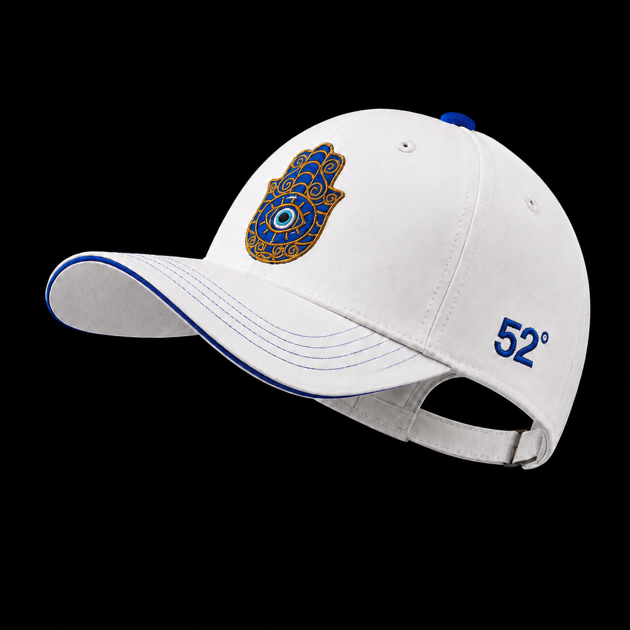 No Nazar - White unisex baseball cap