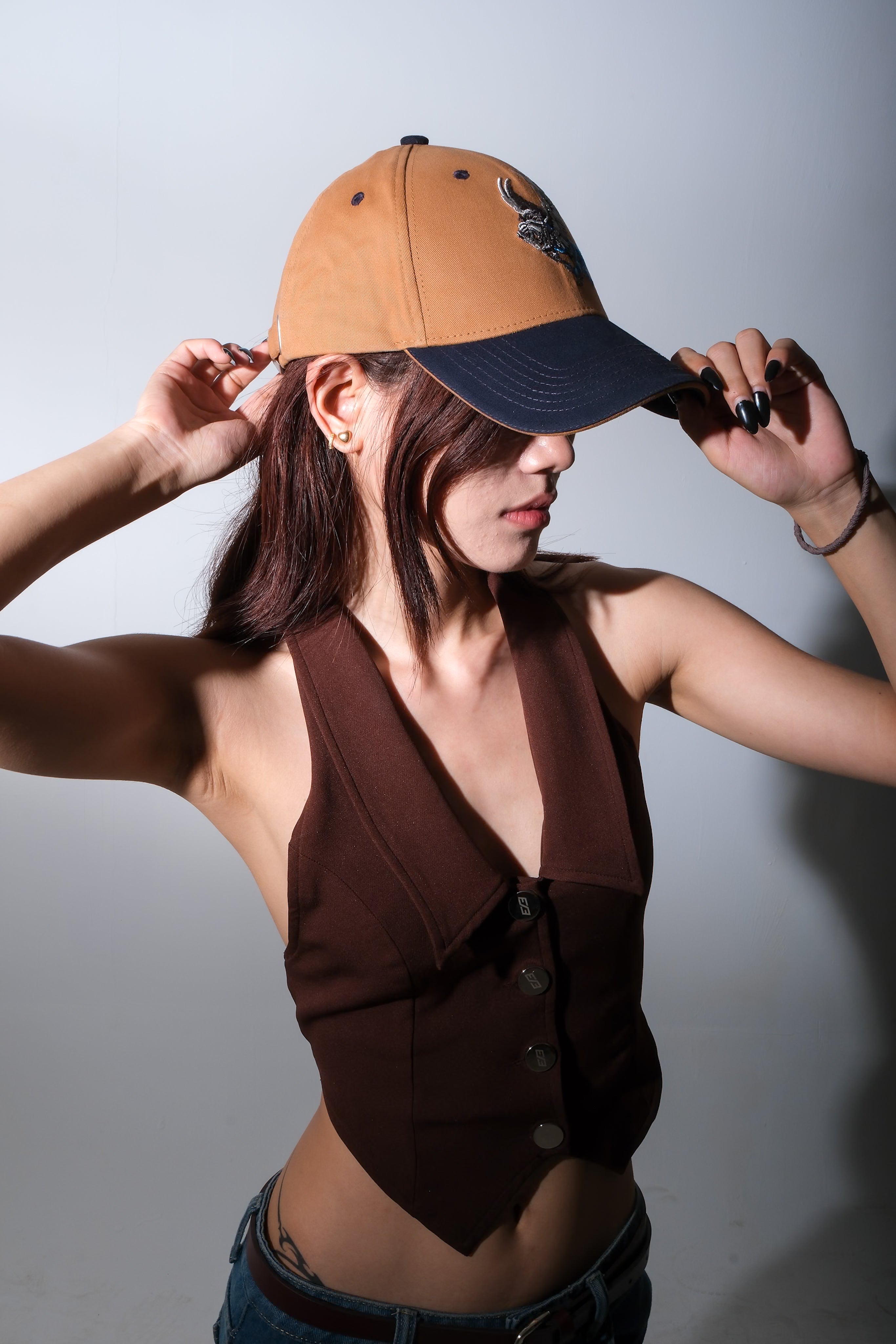 Pegasus - Dual tone mud/blue baseball cap
