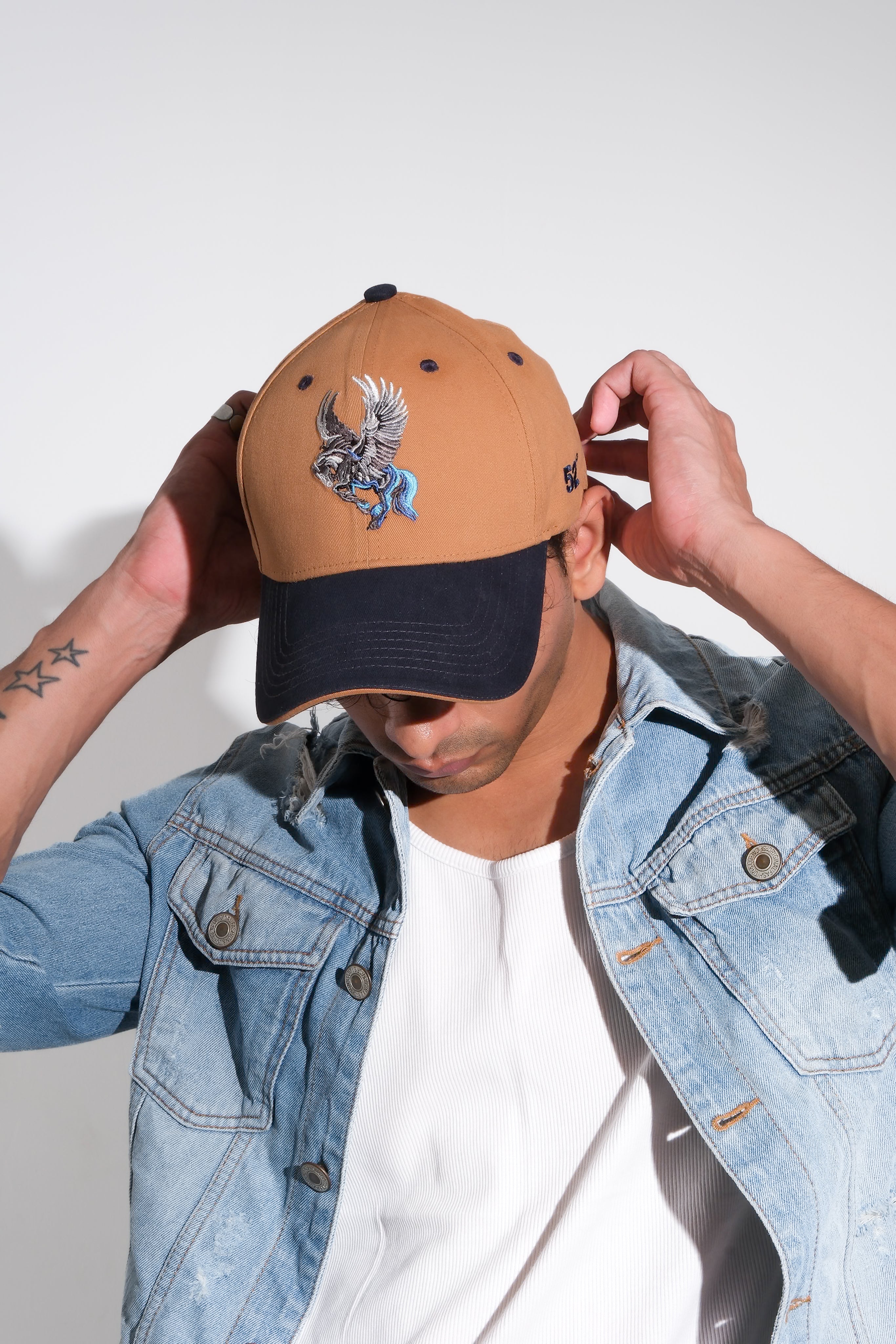 Pegasus - Dual tone mud/blue baseball cap