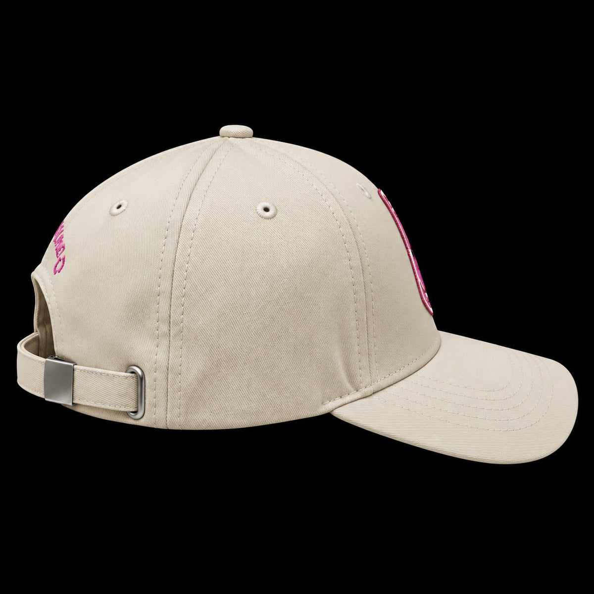 Karma - beige unisex baseball cap